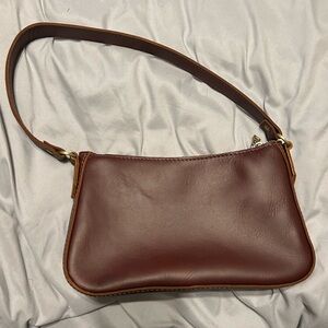 Portland Leather Lucy shoulder bag in cognac